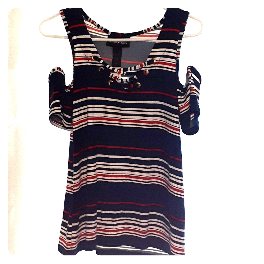 Cold shoulder shirt